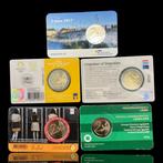 Europa. 2 Euro 2021/2024 (5 coincards) (Zonder minimumprijs), Postzegels en Munten