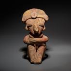 Michoacan, Mexico Terracotta Antropomorfe figuur. 400 - 100