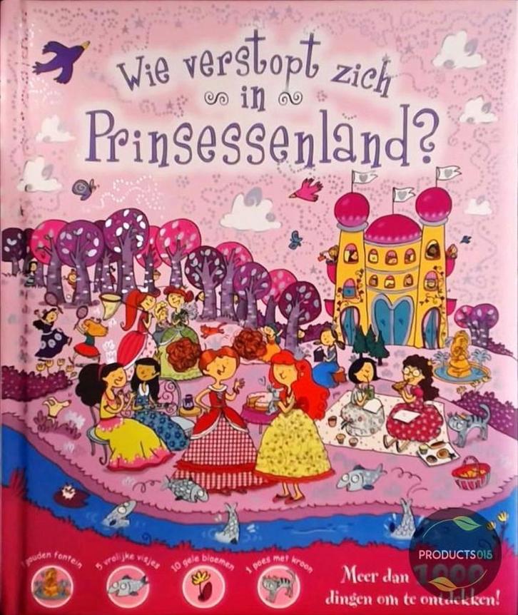 Wie verstopt zich in Prinsessenland? 9782823200454, Boeken, Overige Boeken, Gelezen, Verzenden