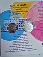 Slovaquie. 2 Euro 2026 Trencin (UNC with signed authors, Timbres & Monnaies, Monnaies | Europe | Monnaies euro