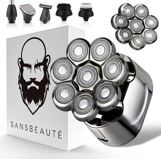 2dekans | 6-in-1 Scheerapparaat Mannen + Extra Scheerkop –, Elektronische apparatuur, Persoonlijke Verzorgingsapparatuur, Ophalen of Verzenden