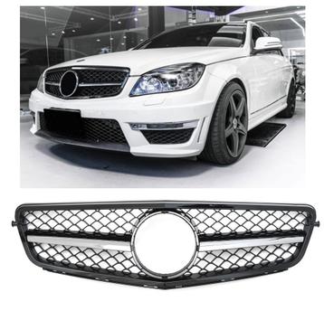 Sport Grille geschikt voor Mercedes W204 C-Klasse AMG Optiek, Verzenden