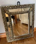 Spiegel- Charmante vintage barok spiegel – facetglas – rijke