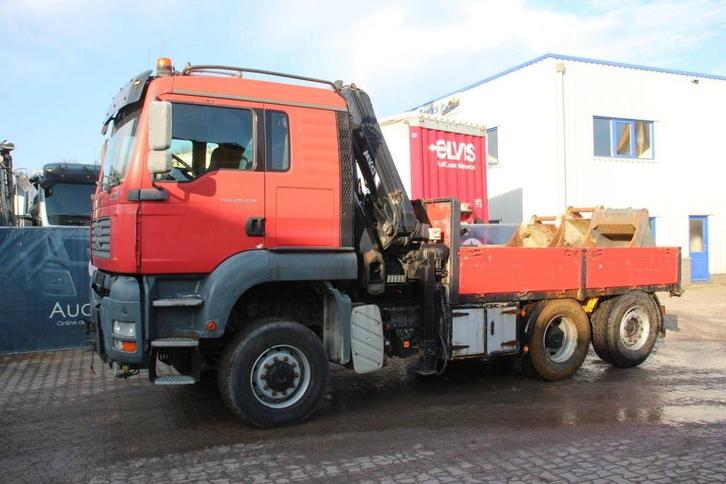 Veiling: Kraanwagen MAN TGA 28.430 Diesel 2005, Autos, Camions, Enlèvement