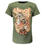 Ghost Jack In The Box Green Band T-Shirt - Officiële, Nieuw