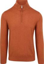 R2 Half Zip Trui Merino Wol Brique maat Maat 52/54 (L) Heren, Maat 52/54 (L), Verzenden, Nieuw, Oranje