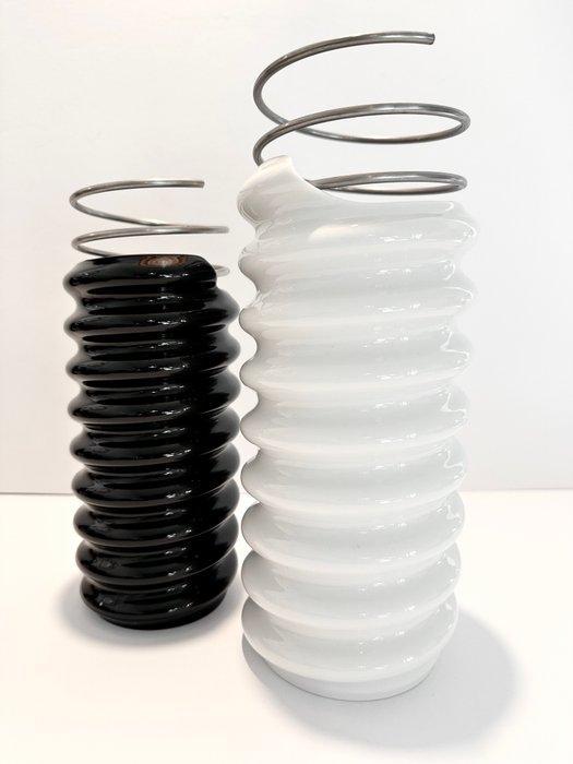 Rosenthal - Ron Arad - Vaas (2) - Ringoletto - Porselein -, Antiek en Kunst, Antiek | Meubels | Stoelen en Sofa's