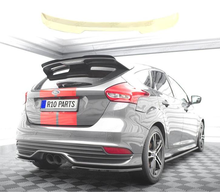 SPOILER BECQUET FORD FOCUS MK3 11-14 LOOK ST, Auto-onderdelen, Carrosserie, Verzenden