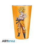 Dragon Ball Z Goku Super Saiyan XXL Glas, Ophalen of Verzenden, Nieuw