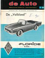 1961 DE AUTO MAGAZINE 39 NEDERLANDS, Boeken, Auto's | Folders en Tijdschriften, Nieuw