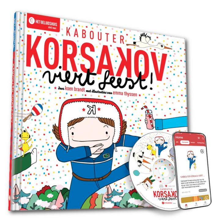 Kabouter Korsakov viert feest / Kabouter Korsakov / 6, Livres, Livres pour enfants | 4 ans et plus, Envoi
