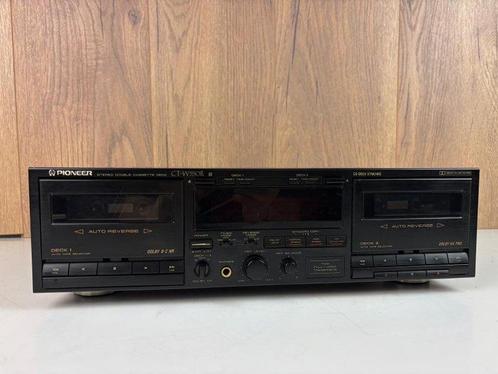 Pioneer - CT-W550R Audiocassette deck, Audio, Tv en Foto, Radio's