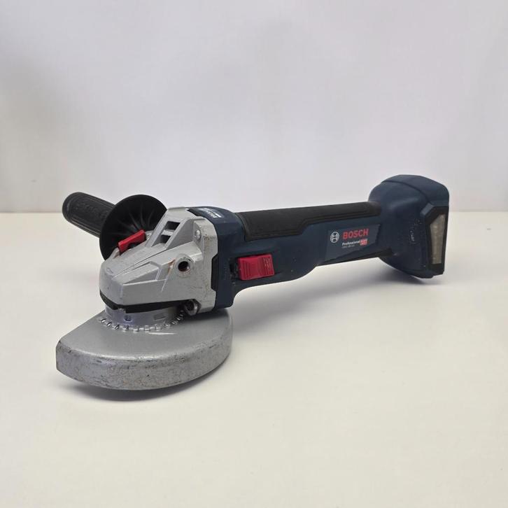 Bosch GWS 18V10 Haakse Slijpmachine Incl. Accu | Nette Staat, Doe-het-zelf en Bouw, Gereedschap | Slijpmachines, Nieuw, Ophalen of Verzenden