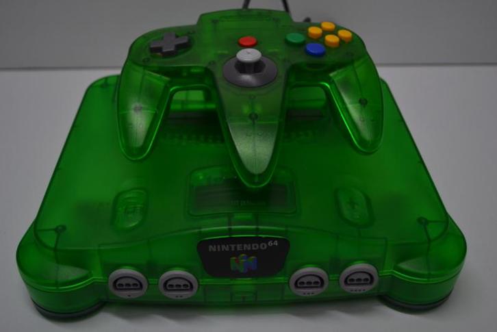 Nintendo 64 Jungle Green Funtastic set, Games en Spelcomputers, Spelcomputers | Nintendo 64