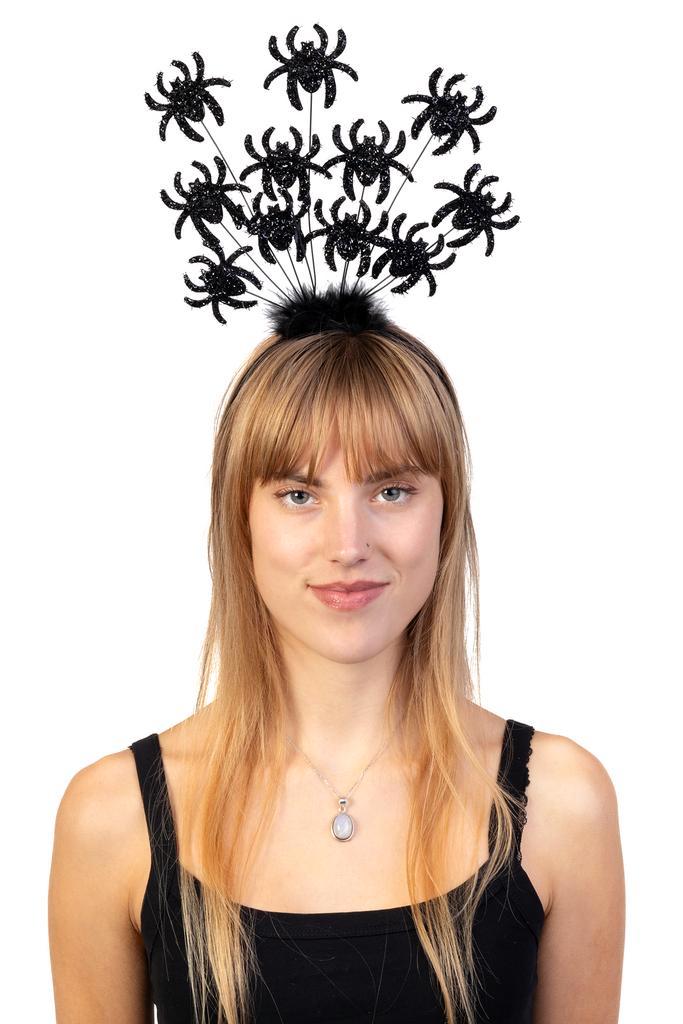 Haarband Spinnen Zwart Dons Spinnen Web Diadeem Halloween Gr, Vêtements | Femmes, Costumes de carnaval & Vêtements de fête, Enlèvement ou Envoi