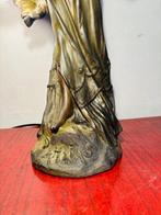 Sculpture, Ragazza lamapada - 40 cm - Métal - 1920