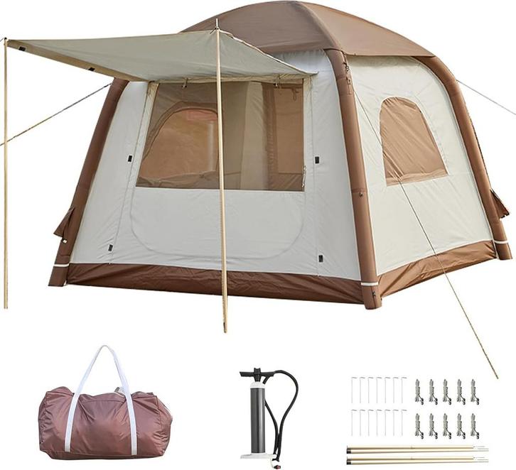 Snelle Opzet Tent 4p | OP = OP | Wind & Waterdicht, Caravanes & Camping, Tentes, Envoi