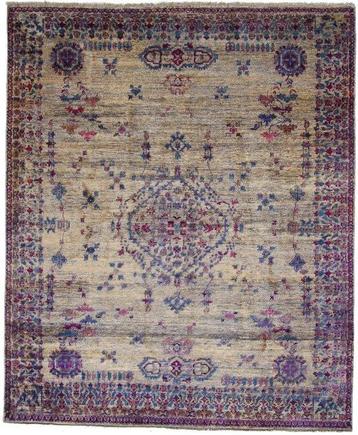 Tapis fait main Designer - Collection Signature - 100% Soie