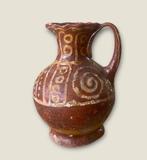 Aardewerk Kan - 18.5 cm - Slib kan 17e eeuw (Zonder, Antiek en Kunst