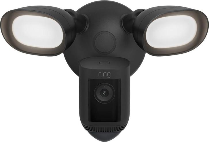 Ring Floodlight Cam Wired Pro- Black IP-cameras, Audio, Tv en Foto, Videobewaking, Verzenden