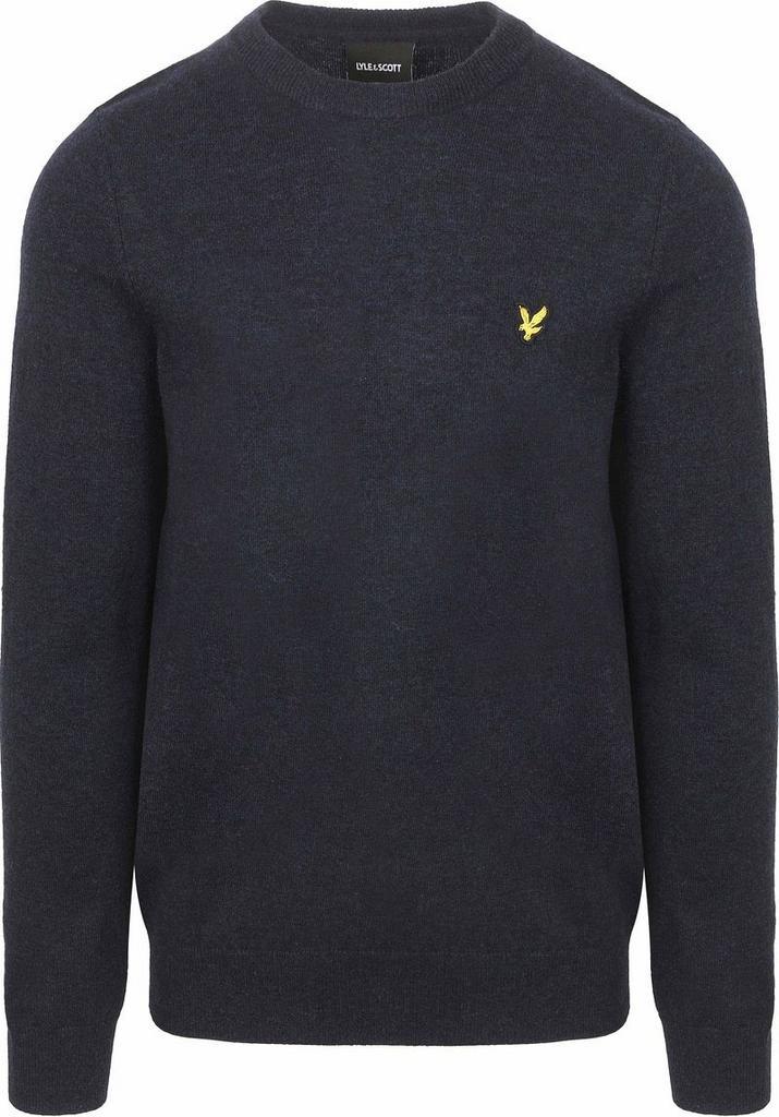 Lyle & Scott Pullover Lamswol Navy maat Maat 52/54 (L) Heren, Kleding | Heren, Truien en Vesten, Blauw, Nieuw, Maat 52/54 (L)