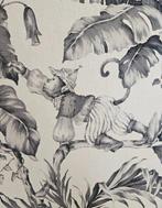 300x280cm! Exclusieve originele stof Raccolta di fiori di