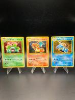 Pokémon - 3 Card - Pokemon - Blastoise, Charizard, Venusaur,