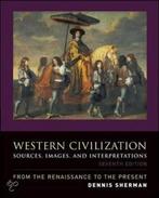 Western Civilization 9780073513249 Dennis Sherman, Verzenden, Dennis Sherman