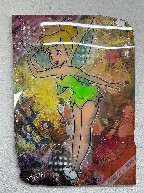 Alvin Silvrants (1979) - Flying Tinkerbell - High Gloss, Antiek en Kunst, Kunst | Schilderijen | Modern