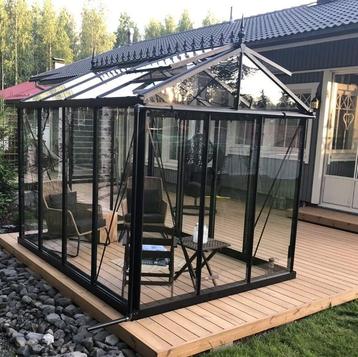 NIEUW - Tuinkas Helios Senior zwart 7,3 m², Verzenden