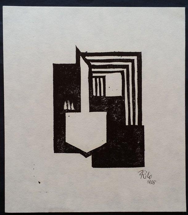 Thilo Maatsch (1900-1983) - untitled - woodcut handsigned -, Antiek en Kunst, Antiek | Overige Antiek