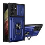 Samsung Galaxy S21 FE - Card Slot Hoesje met Kickstand en