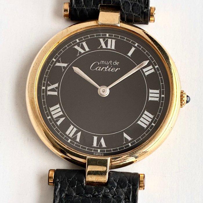 Cartier - Must de Cartier Vendome - 1701 - Heren - 1980-1989, Handtassen en Accessoires, Horloges | Heren