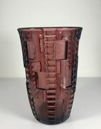 Val Saint Lambert - Charles Graffart - Vaas - Marceau - Glas, Antiek en Kunst, Antiek | Glaswerk en Kristal