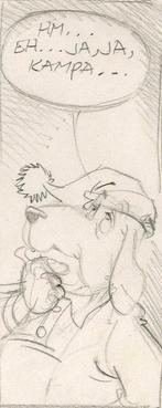 Marten Toonder Studios - 1 croquis élaboré original - Panda, Boeken, Nieuw