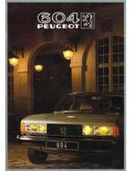 1982 PEUGEOT 604 BROCHURE NEDERLANDS, Ophalen of Verzenden, Nieuw