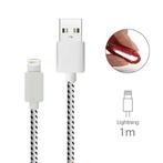 iPhone/iPad/iPod Lightning USB Oplaadkabel Gevlochten Nylon, Verzenden, Nieuw