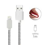 iPhone/iPad/iPod Lightning USB Oplaadkabel Gevlochten Nylon, Télécoms, Téléphonie mobile | Chargeurs pour téléphone, Verzenden