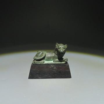 Grec antique mycénien Bronze Figurine de lion. VIe-Ve siècle, Collections