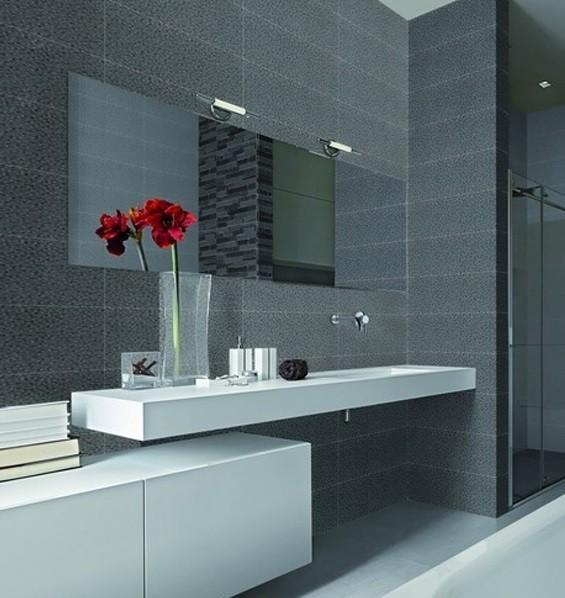 Detroit Gris 20x60 Hoogglans Wandtegels Badkamer / Toilet /, Doe-het-zelf en Bouw, Tegels, Ophalen of Verzenden