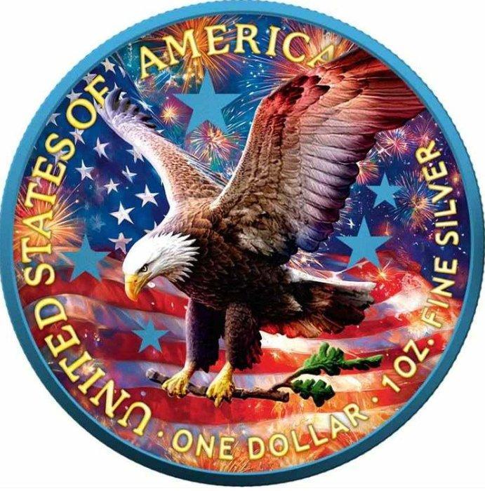 Verenigde Staten. 1 Dollar 2025 American Silver Eagle –, Postzegels en Munten, Munten | Europa | Niet-Euromunten