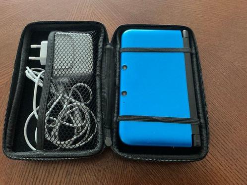 Nintendo - 3DS xl - Aqua Blue, 18 games, charger, stylus 4GB, Games en Spelcomputers, Spelcomputers | Overige Accessoires
