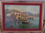 Scuola Napoletana (XX), firmato M. Coda - Capri Marina - XL