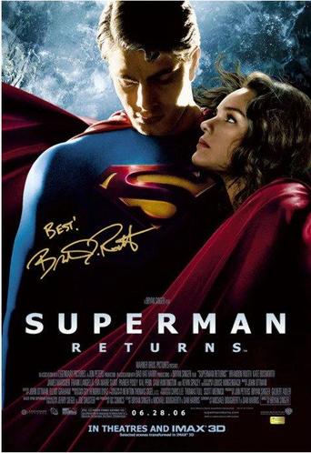 Superman Returns (2006) - Signed by Brandon Routh (Clark
