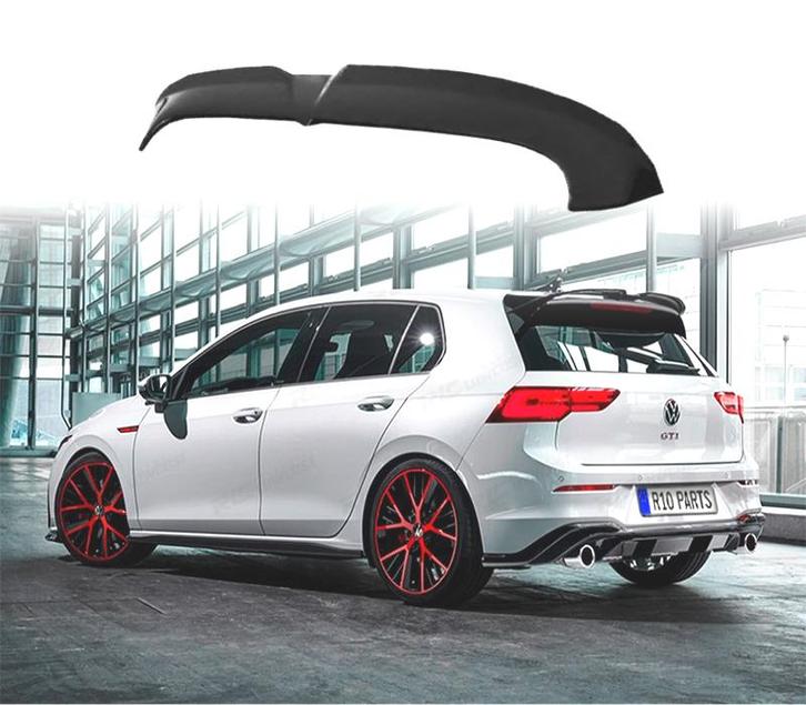 AILERON SPOILER VW GOLF 8 20- LOOK OETTINGER NOIR BRILLANT, Auto-onderdelen, Carrosserie, Verzenden