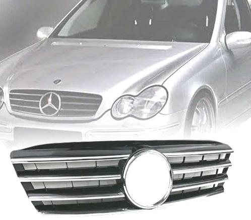 Calandre Pour Mercedes Classe C W203 00-07 Look Amg, Autos : Pièces & Accessoires, Carrosserie & Tôlerie, Envoi