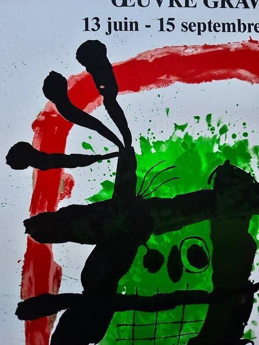 Joan Miro (1893-1983) - Personnage surréaliste vert, Antiquités & Art, Antiquités | Autres Antiquités