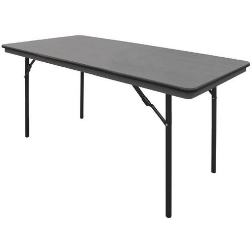 Inklapbare Buffettafel | Kunststof/RVS | Grijs Blad | Zwart, Zakelijke goederen, Horeca | Keukenapparatuur, Nieuw in verpakking