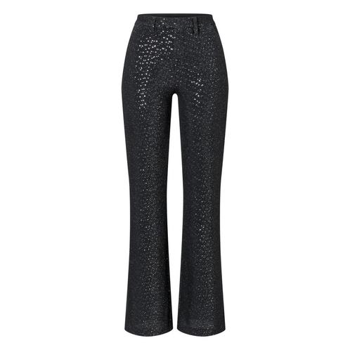 MAC • zwart zilveren Joana broek • 36, Kleding | Dames, Broeken en Pantalons, Verzenden