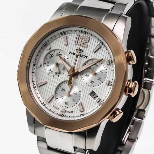 Murex - Swiss Chronograph - MUC605-SR-1 - Sans Prix de, Handtassen en Accessoires, Horloges | Heren